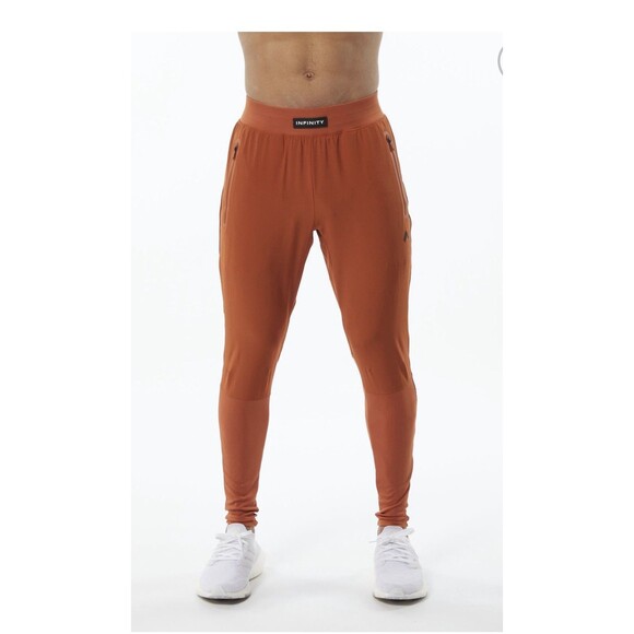 Alphalete Men's Infinity Tech Pant - Sour Tangerine, Size Medium - Picture 1 of 12